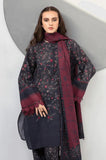 Shahanah 3PC Karandi Printed Suit-812