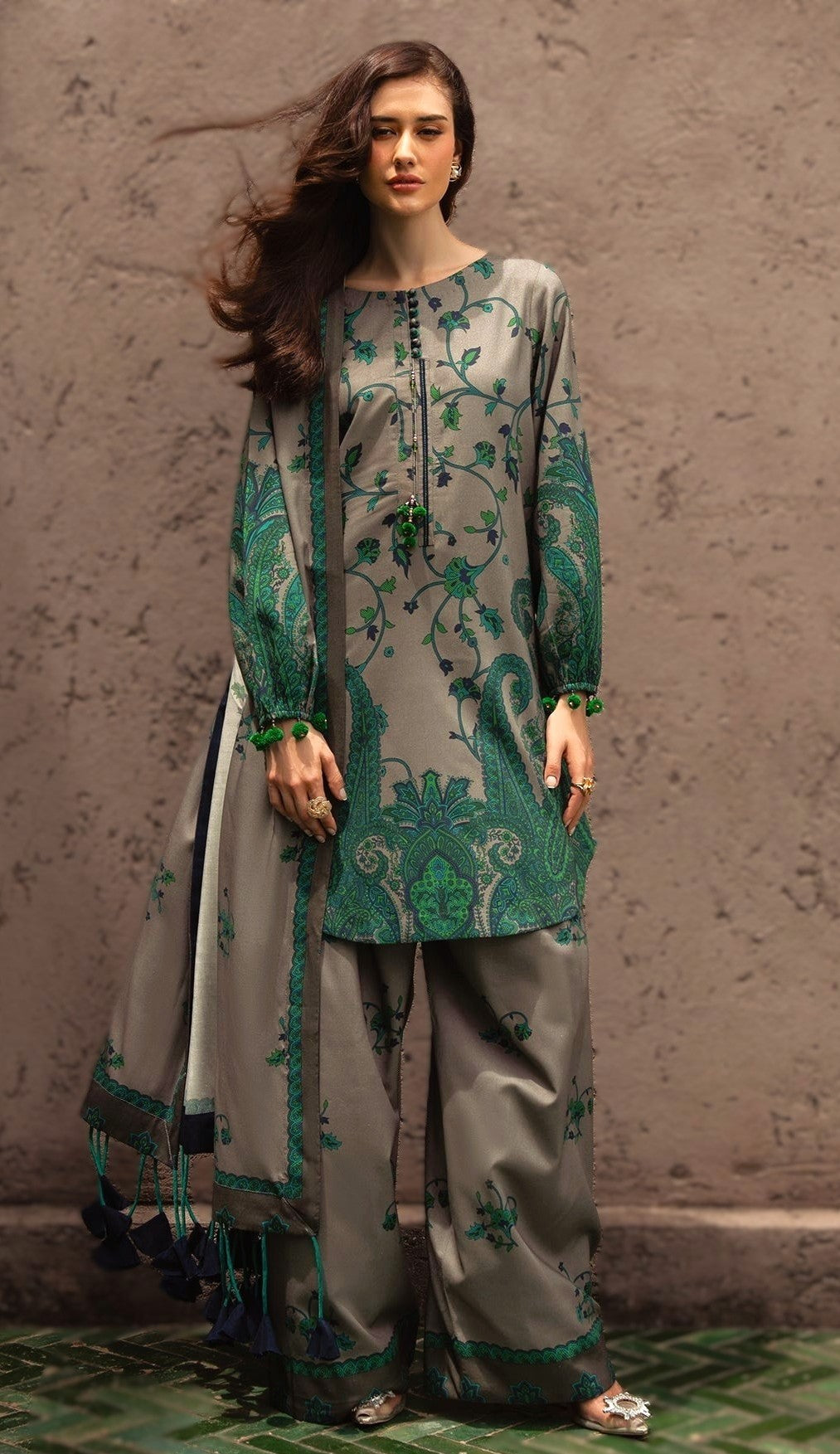 CHARIZMA AIRJET KHADDAR SLUB 3PC –234