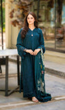 IZEL DHANAK EMBROIDERED 3PC WINTER COLLECTION – IIC-2043